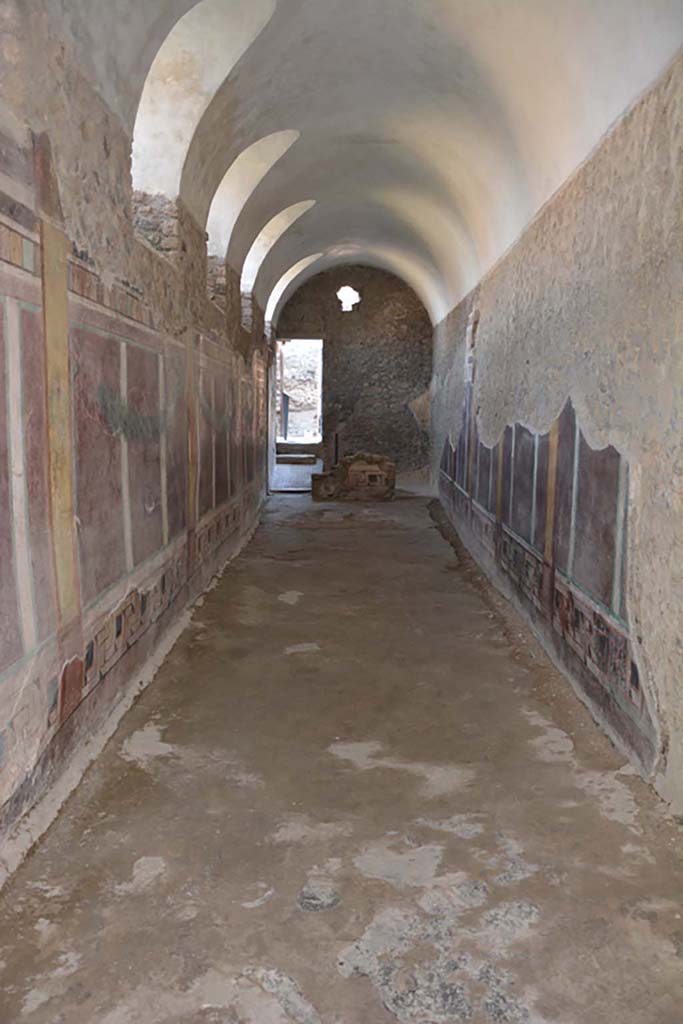I.6.2 Pompeii. September 2019. Looking south along the west wing of cryptoporticus.
Foto Annette Haug, ERC Grant 681269 DCOR.
