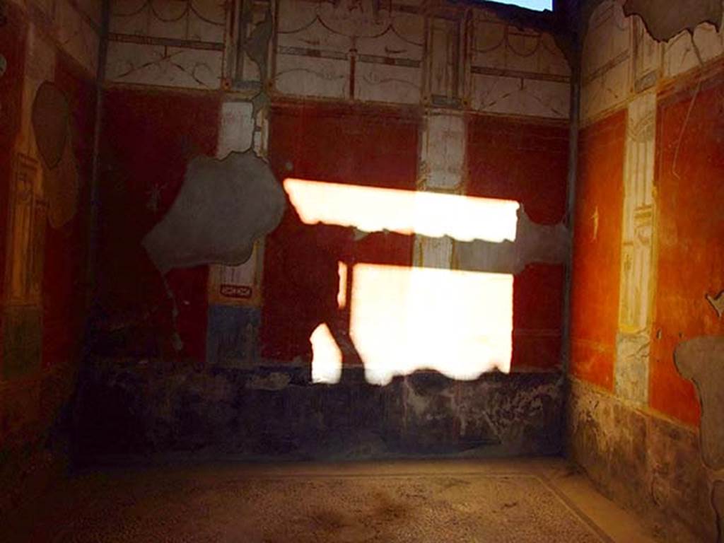 I.6.4 Pompeii. March 2009. Looking east from doorway into room 5.