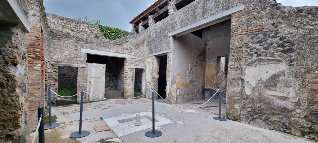 I.7.19 Pompeii. December 2023. Looking north across atrium. Photo courtesy of Miriam Colomer.