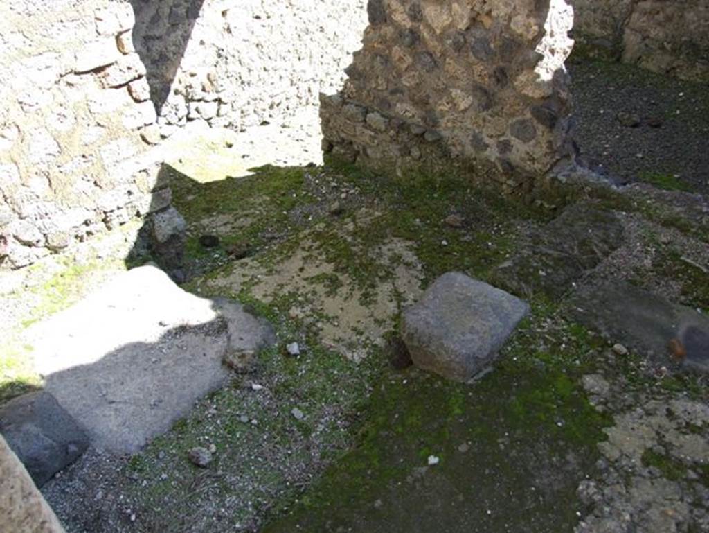I.9.5 Pompeii. March 2009. Room 15. Kitchen area. Looking south east.

