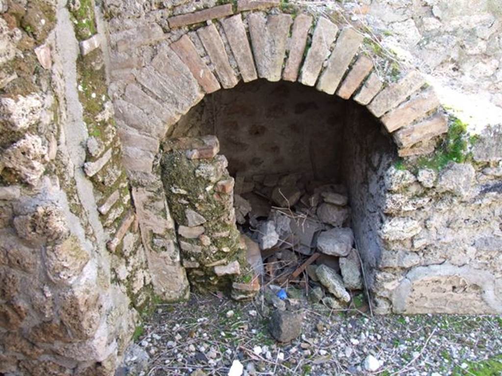 I.10.8 Pompeii.  March 2009.  Room 5. Cupboard under stairs.