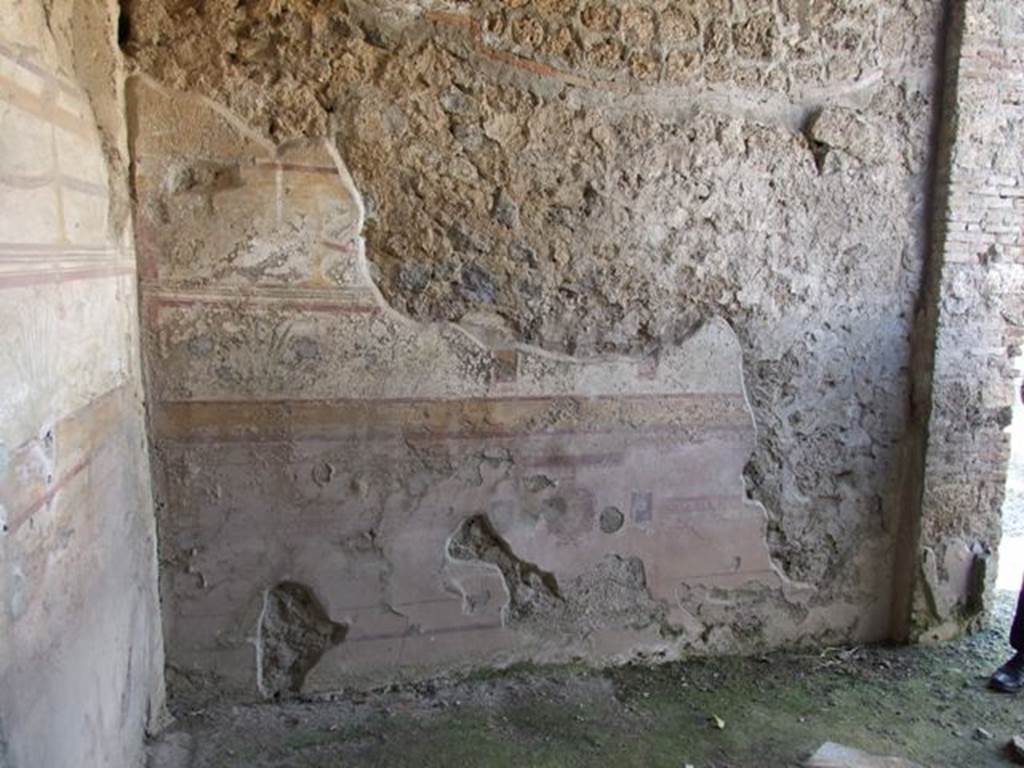 I.10.8 Pompeii.  March 2009.  Room 8. West wall.