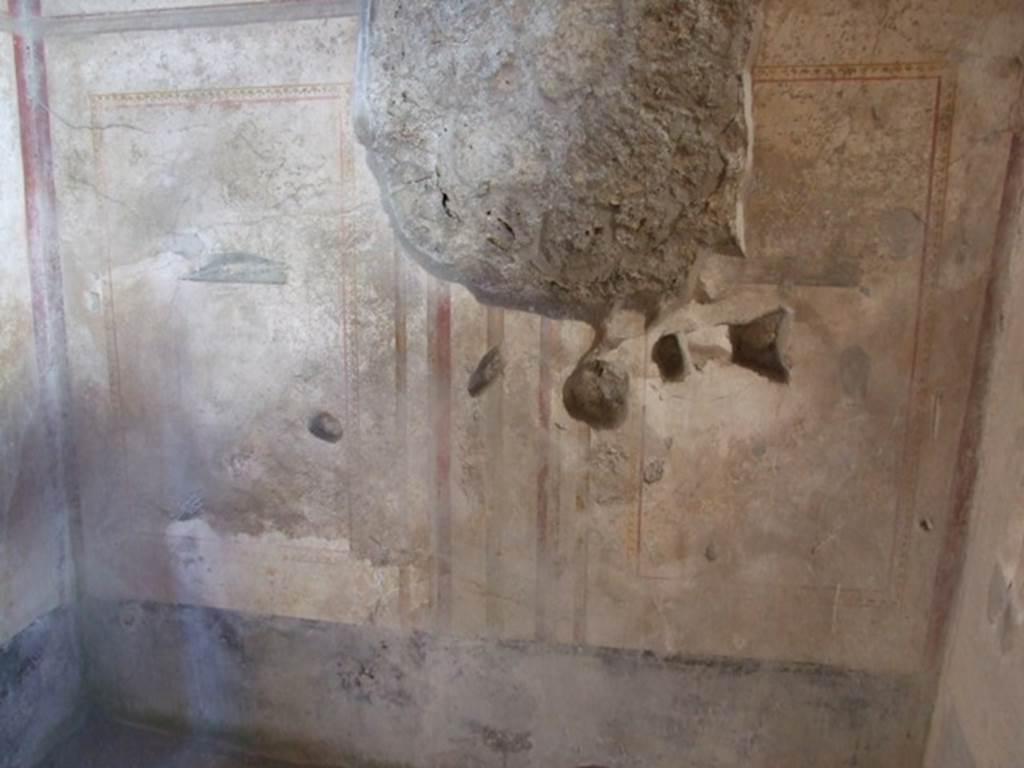 I.10.11 Pompeii.  March 2009.  Room 7.  Cubiculum.  East wall.  