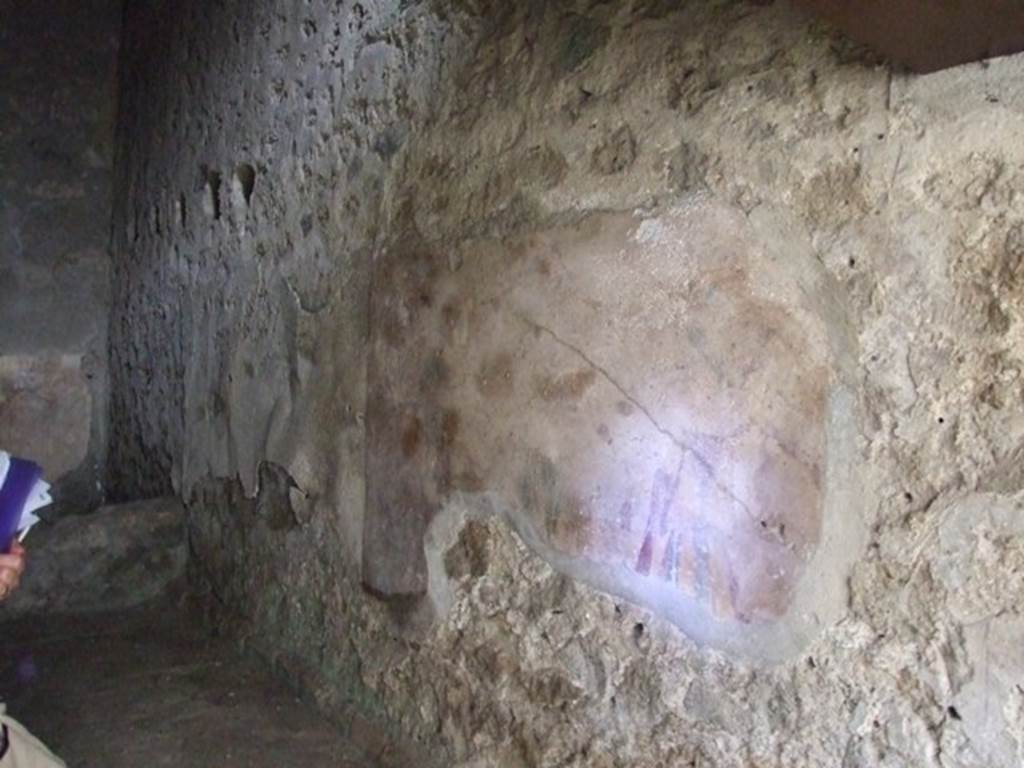 I.11.17 Pompeii. December 2007. Room 6, lararium painting over kitchen hearth. See Frhlich, T., 1991, Lararien und Fassadenbilder in den Vesuvstdten.  Mainz: von Zabern.  (L23 on p.258 and picture 27,3).
