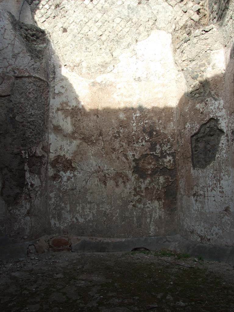 VI.1.7 Pompeii. December 2007.  Room 14, north wall.