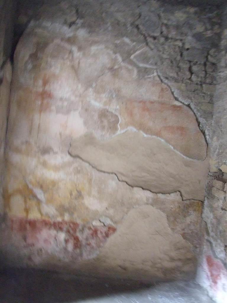 VI.8.5 Pompeii. March 2009. Room 3, north wall of cubiculum. 