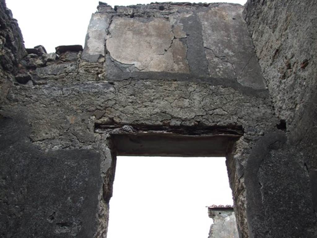 VI.10.11 Pompeii. March 2009. Room 11, south wall of cubiculum on west side of atrium.  