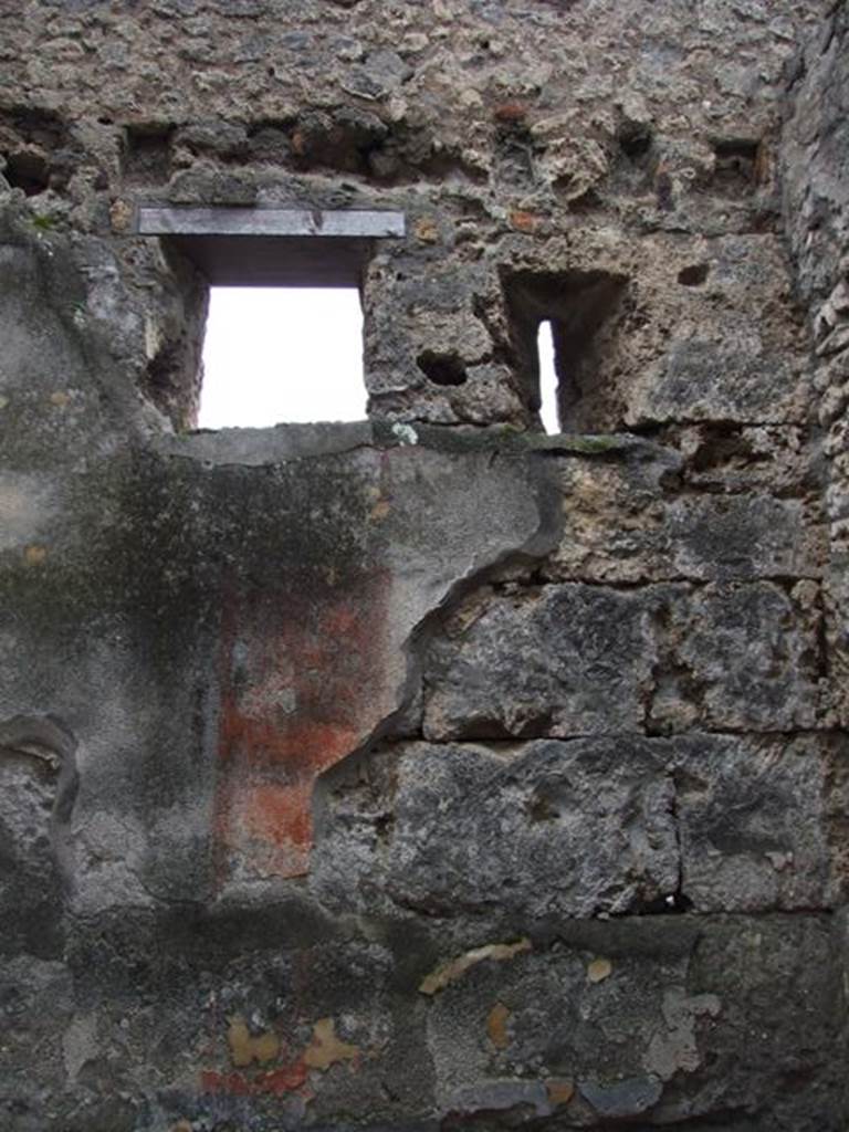VI.10.11 Pompeii.  March 2009.  Room 12.  Cubiculum on west side of atrium.  North wall.

