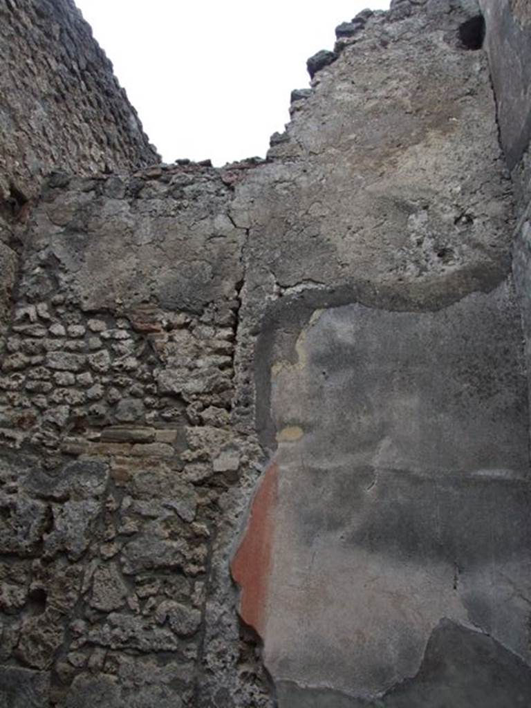 VI.10.11 Pompeii. March 2009. Room 12, south wall of cubiculum on west side of atrium.

