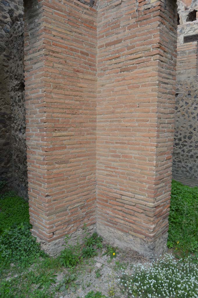 VII.2.18 Pompeii. October 2017. 
North-west corner of atrium, doorway to room 8 on left, and room 9 on right.
Foto Taylor Lauritsen, ERC Grant 681269 DÉCOR.
