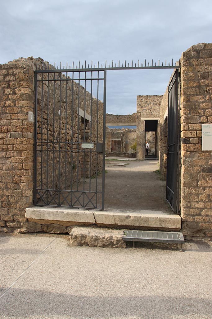 VII.7.2 Pompeii. October 2024. Looking north towards entrance doorway. Photo courtesy of Klaus Heese.