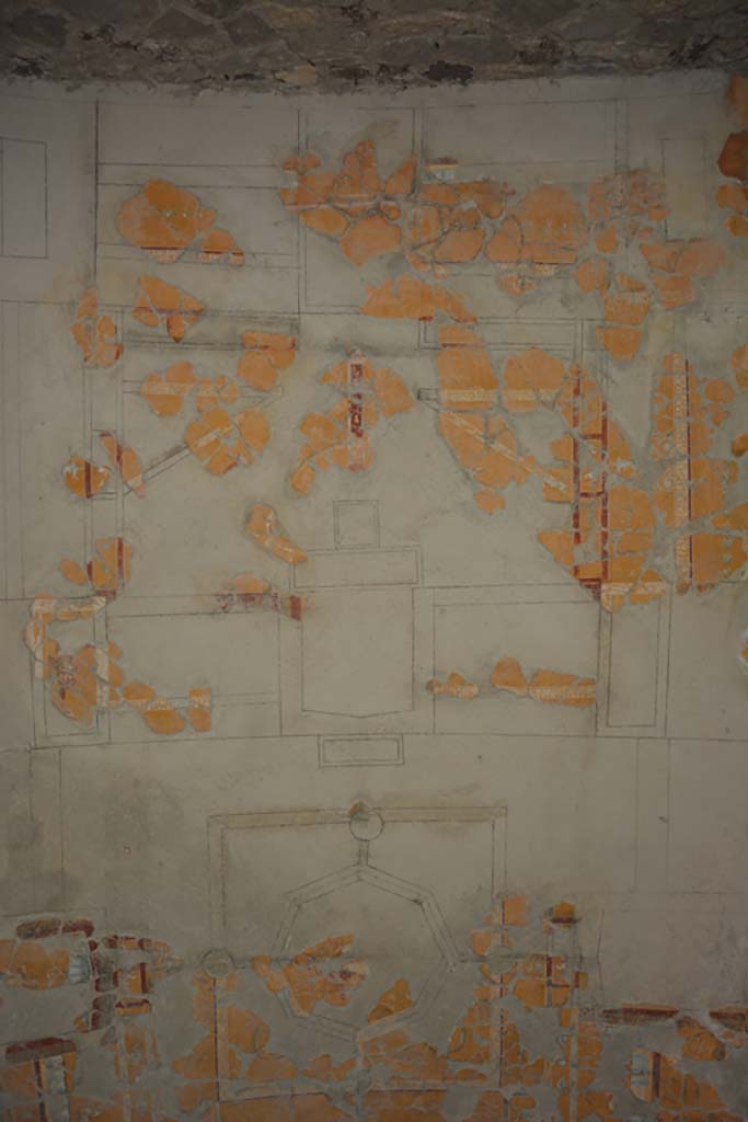 VII.16.22 Pompeii. October 2018. Room 47, detail from reconstructed ceiling.
Foto Annette Haug, ERC Grant 681269 DCOR.
