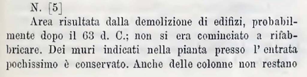 See Bullettino dell’Instituto di Corrispondenza Archeologica (DAIR), 1884, (p.135)
