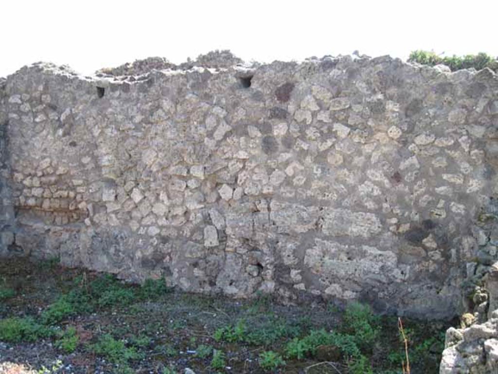VIII.7.26 Pompeii. September 2010. South wall. Photo courtesy of Drew Baker.