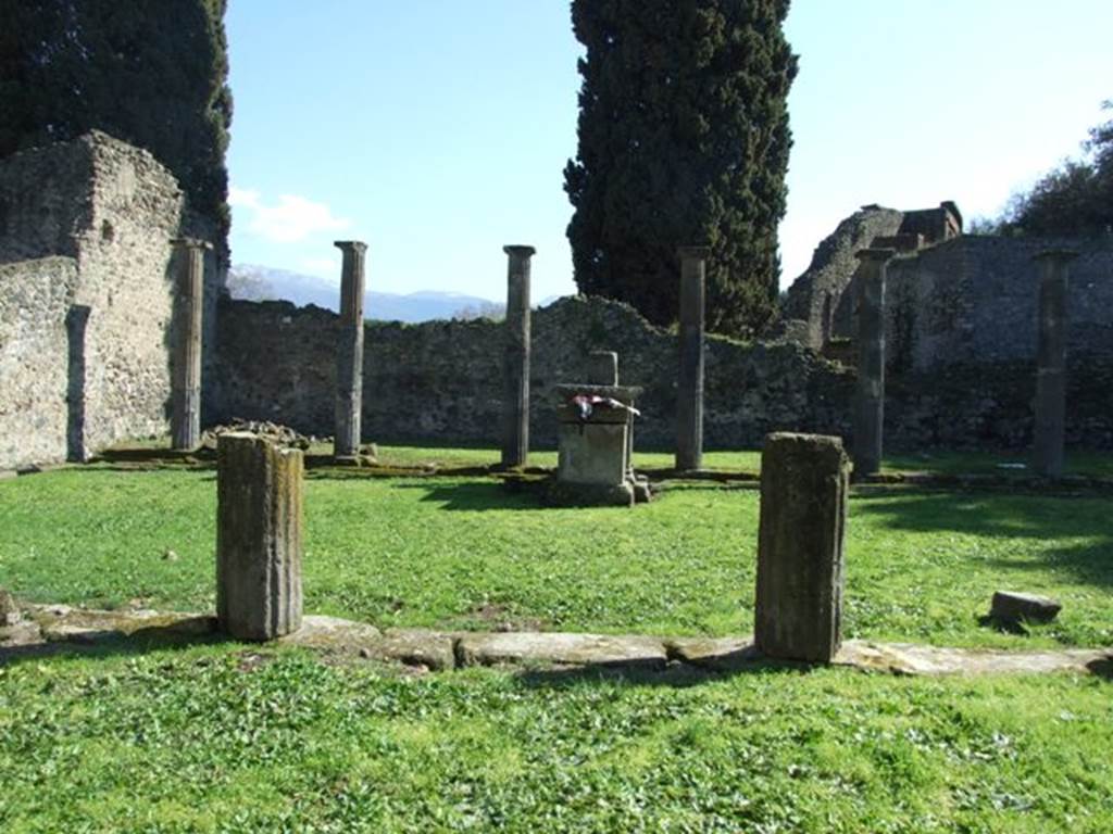 VIII.7.29 Pompeii. March 2009. Looking south from entrance.