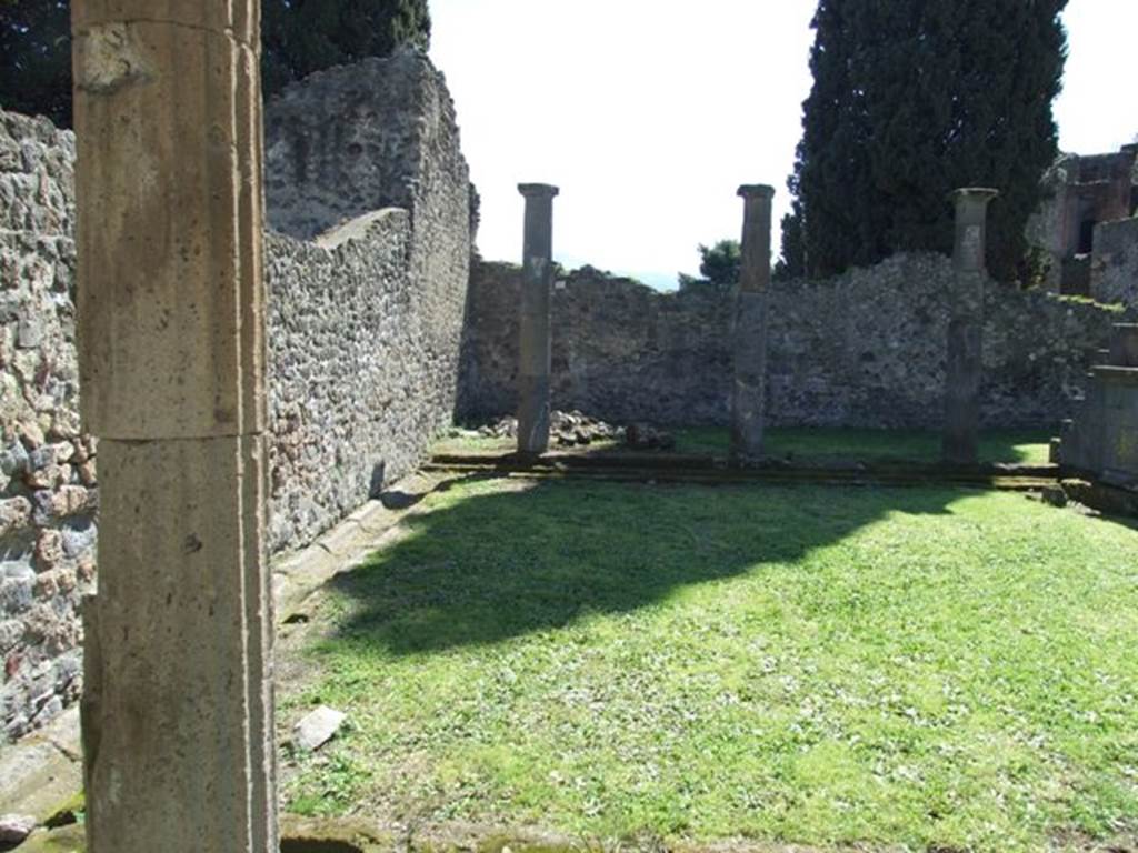 VIII.7.29 Pompeii. March 2009. Looking south at East end.
