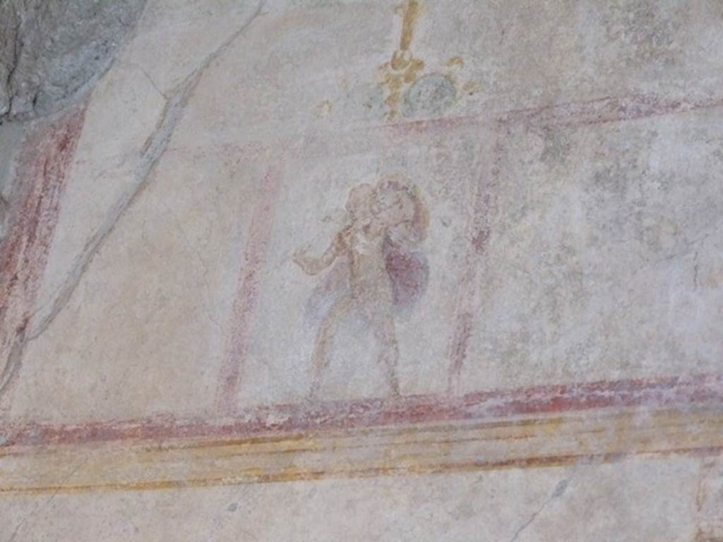 IX.3.5 Pompeii. March 2009. Room 4, west side of north wall upper area. 