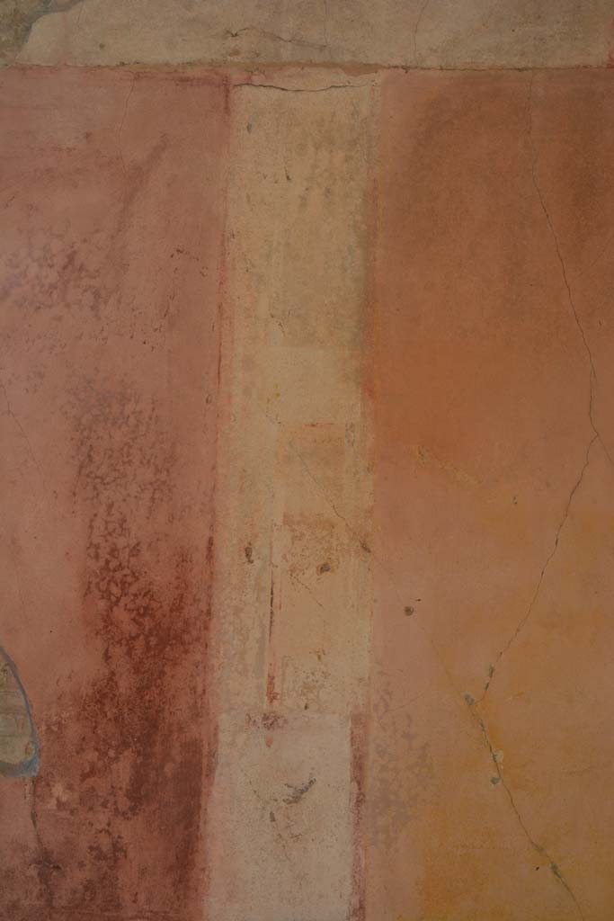 IX.5.11 Pompeii. May 2017. 
Room h, detail from north wall on west side of central yellow panel.
Foto Christian Beck, ERC Grant 681269 DCOR.
