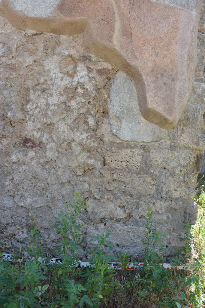 IX.5.18 Pompeii. May 2017. Room b, west side, detail from lower pilaster.
Foto Christian Beck, ERC Grant 681269 DÉCOR.

