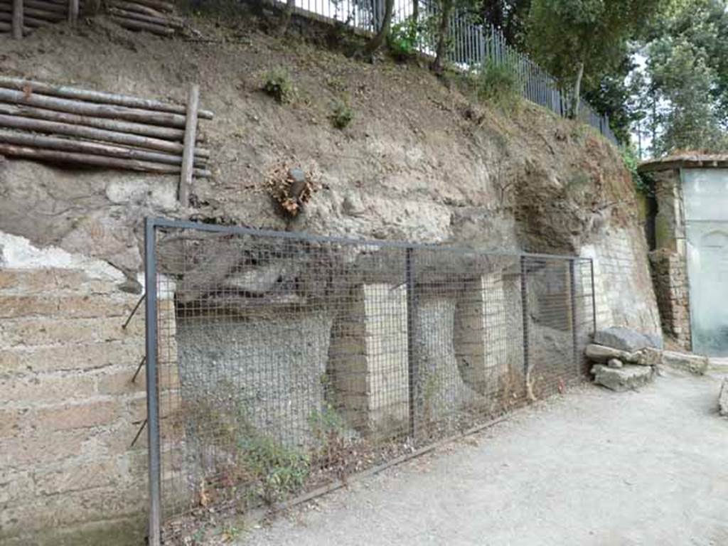 Via delle Tombe, August 2021. Looking west. Photo courtesy of Robert Hanson.