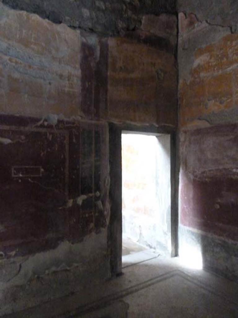 Oplontis, September 2015. Room 18, looking towards west wall and doorway to room 31.
