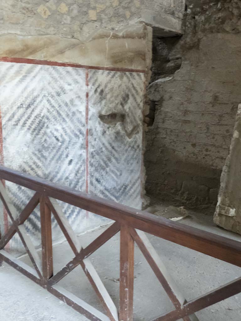 Oplontis Villa of Poppea, September 2017. Room 97, looking towards west wall from corridor 94.
Foto Annette Haug, ERC Grant 681269 DÉCOR.

