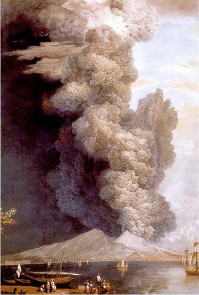 Vesuvius Eruption June 5 1794 from Miscellanies XX 1810.