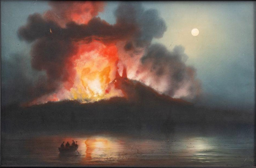 Vesuvius Eruption 1906.