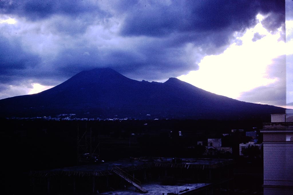 Vesuvius, August 27, 1904. Looking back to the summit. Photo courtesy of Rick Bauer.