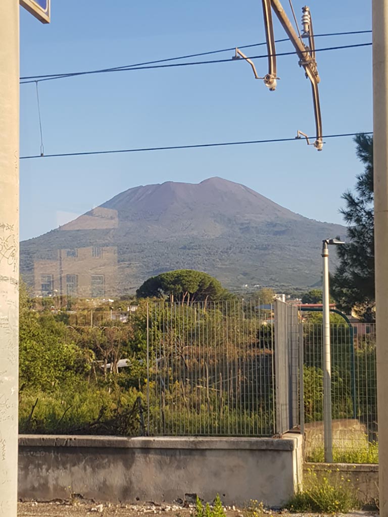 Vesuvius, January 1977. Photo courtesy of David Hingston.